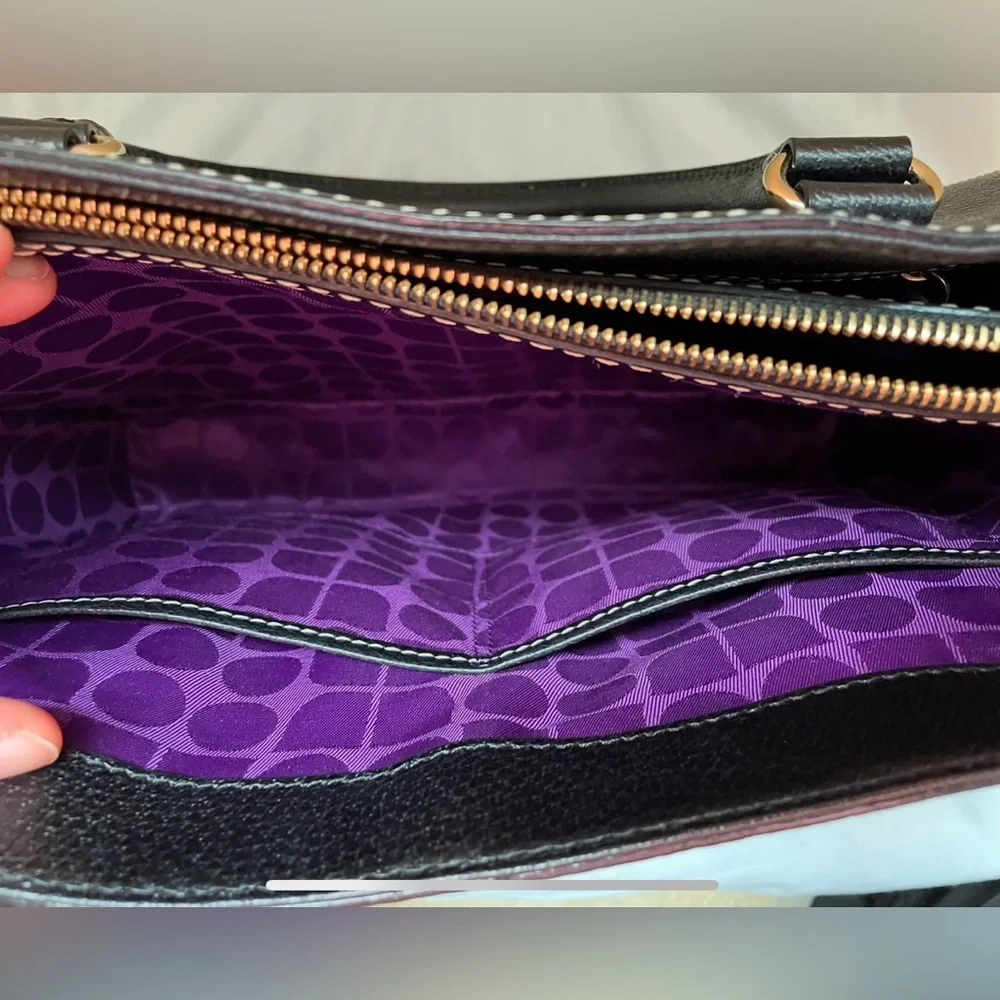NWT Kate Spade New York Quinn Tarrytown Core Black Leather Handbag - Picture 10 of 10